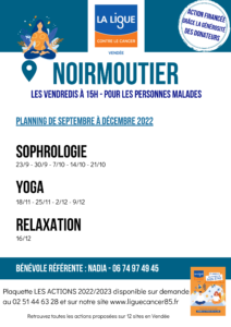 noirmoutier activité de bien etre