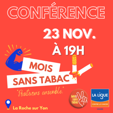 Conférence – Mois Sans Tabac « Positivons autour de l’arrêt du tabac ! »
