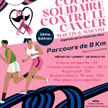 Course et marche solidaire « Martin & Martine » à Falleron 2024 – 2ème Édition